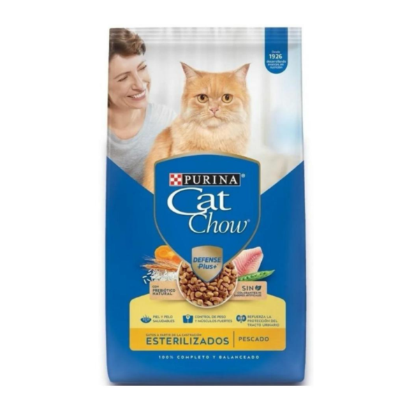 Alimento para gato cat chow esterilizado 8 kilos