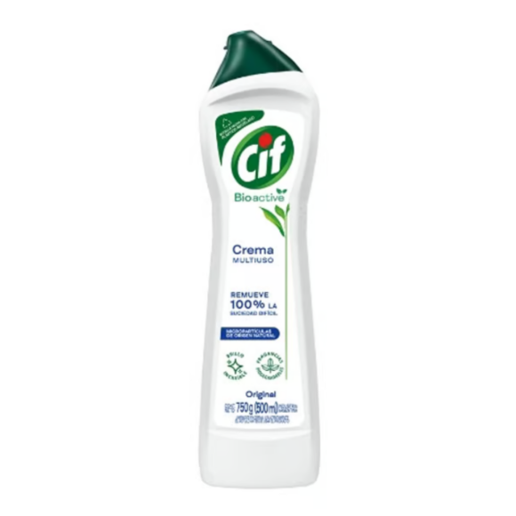 Limpiador en crema cif 750ml