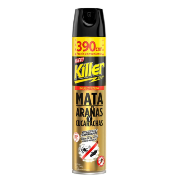 Killer mata arañas y cucarachas 390cc