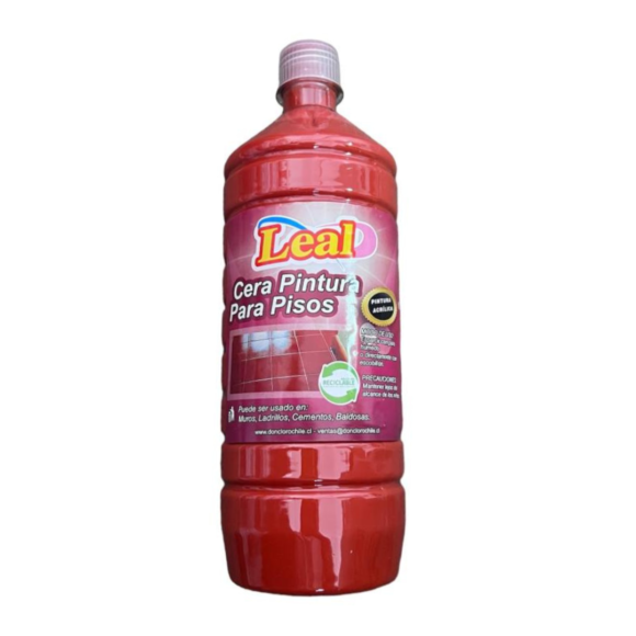 Cera pintura para pisos 1 litros