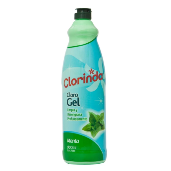 Clorinda cloro gel menta 900 ml