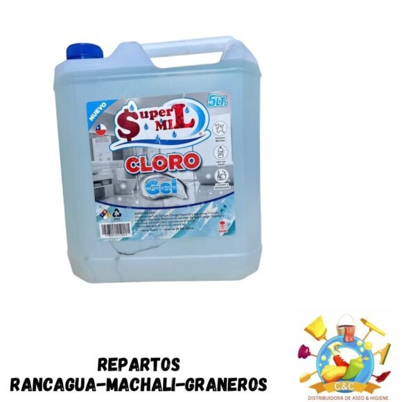 Cloro gel 5 litros