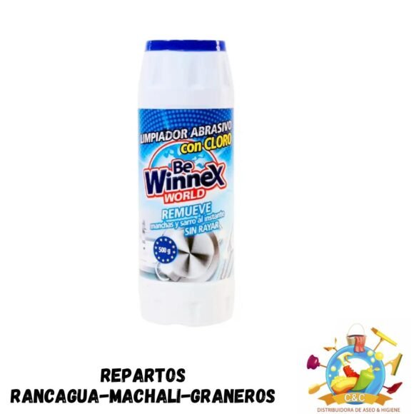 Limpiador abrasivo para ollas con cloro winnex