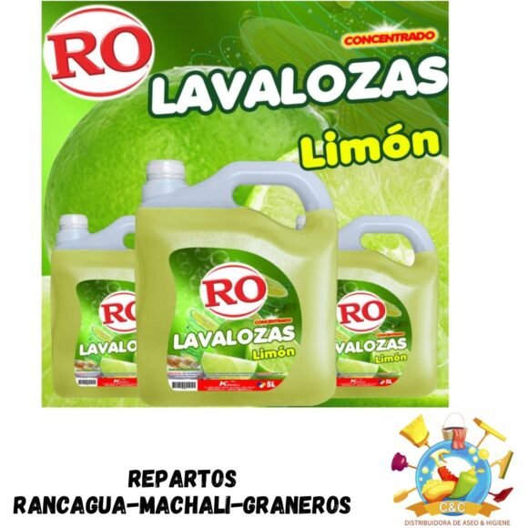 Lavalozas ro concentrado limón 5 litros